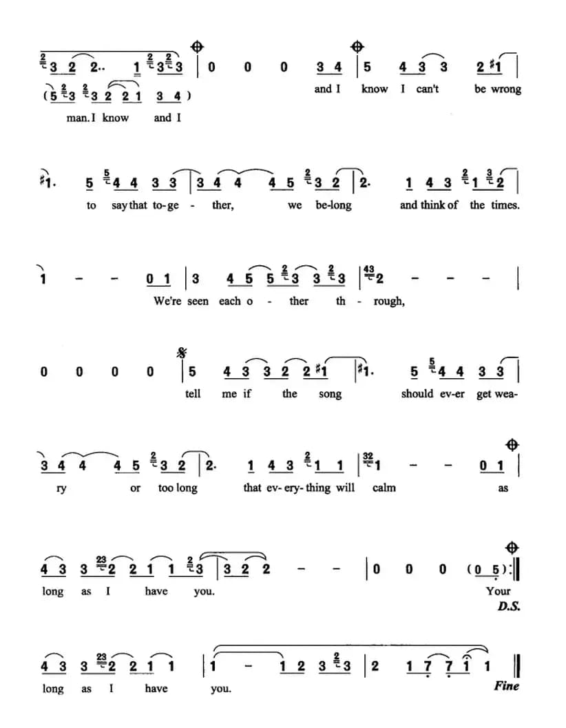 As Long As I Have You