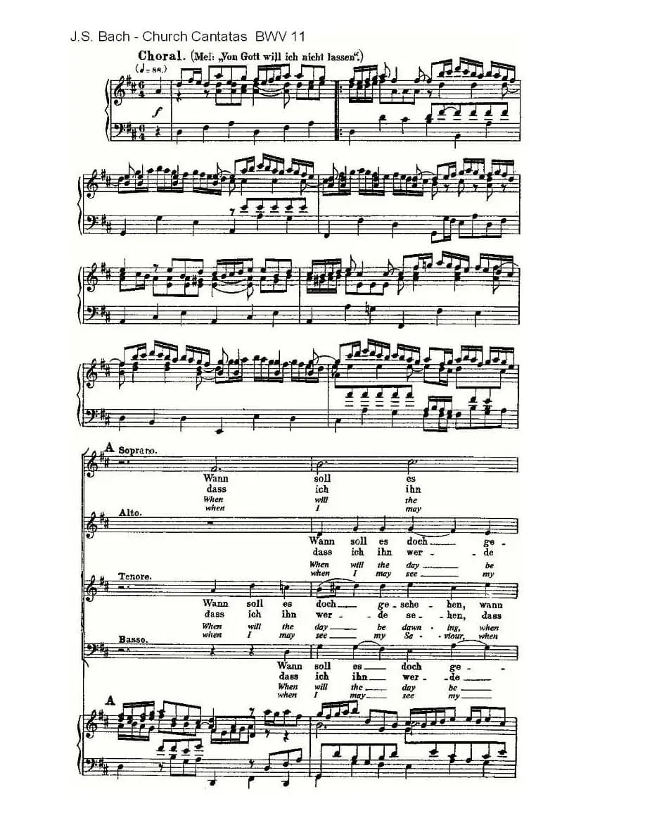 Lobet Gott in Seinen Reicben(颂扬上帝)