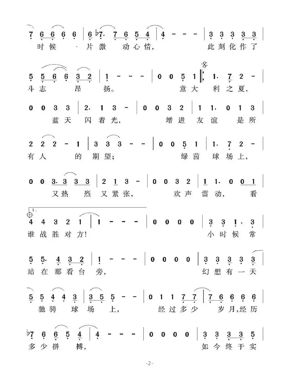 [意]意大利之夏（第14届世界杯足球赛主题歌）