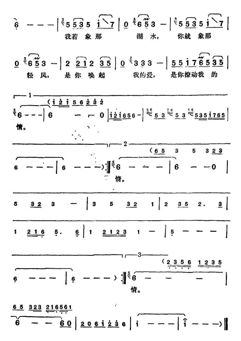 邓丽君演唱金曲： 情湖