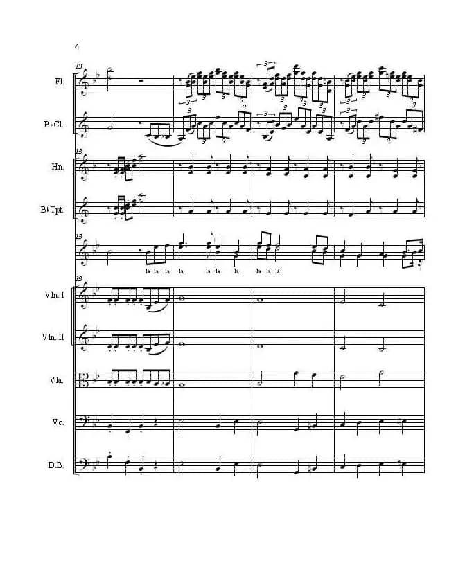 世育校歌（总谱）（王少师原创歌曲乐队总谱）