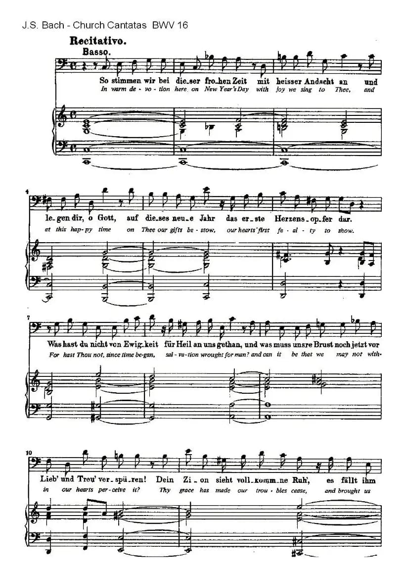 Herr Gott, ich loben wir（上帝我主，我们颂扬您）