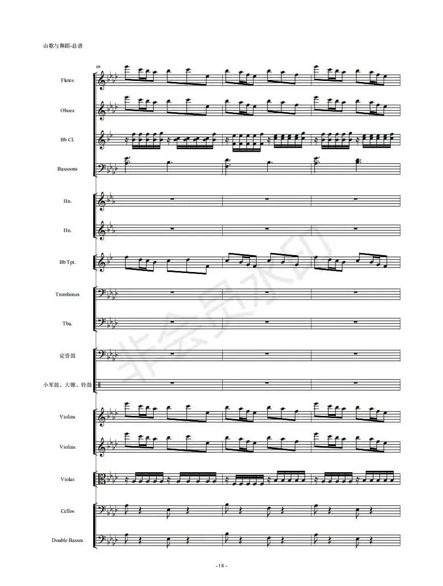 河南民歌组曲（第三乐章）