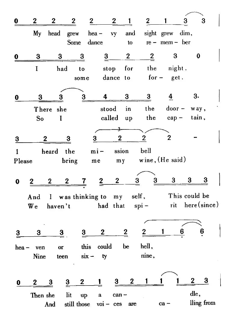 Hotel California（加州旅馆）