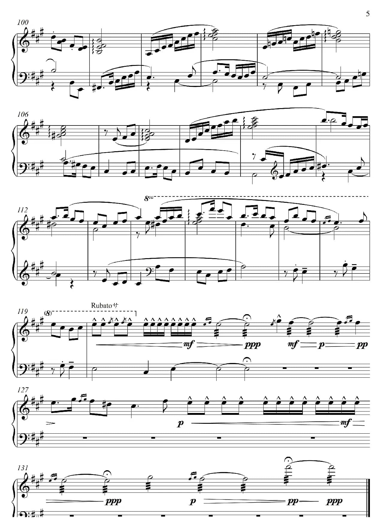 第23钢琴奏鸣曲“高甲缘”Piano Sonata No·23（三个乐章）