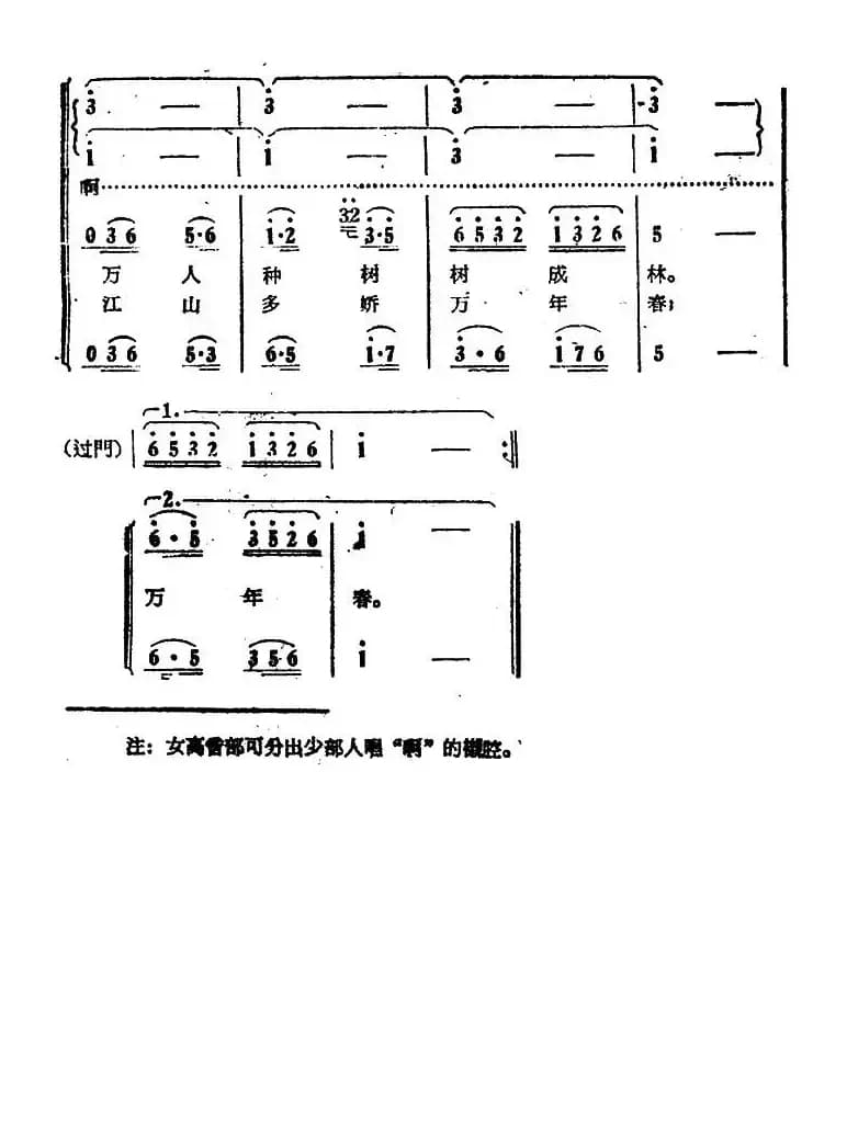​江山多娇万年春（电影《江山多娇》插曲）