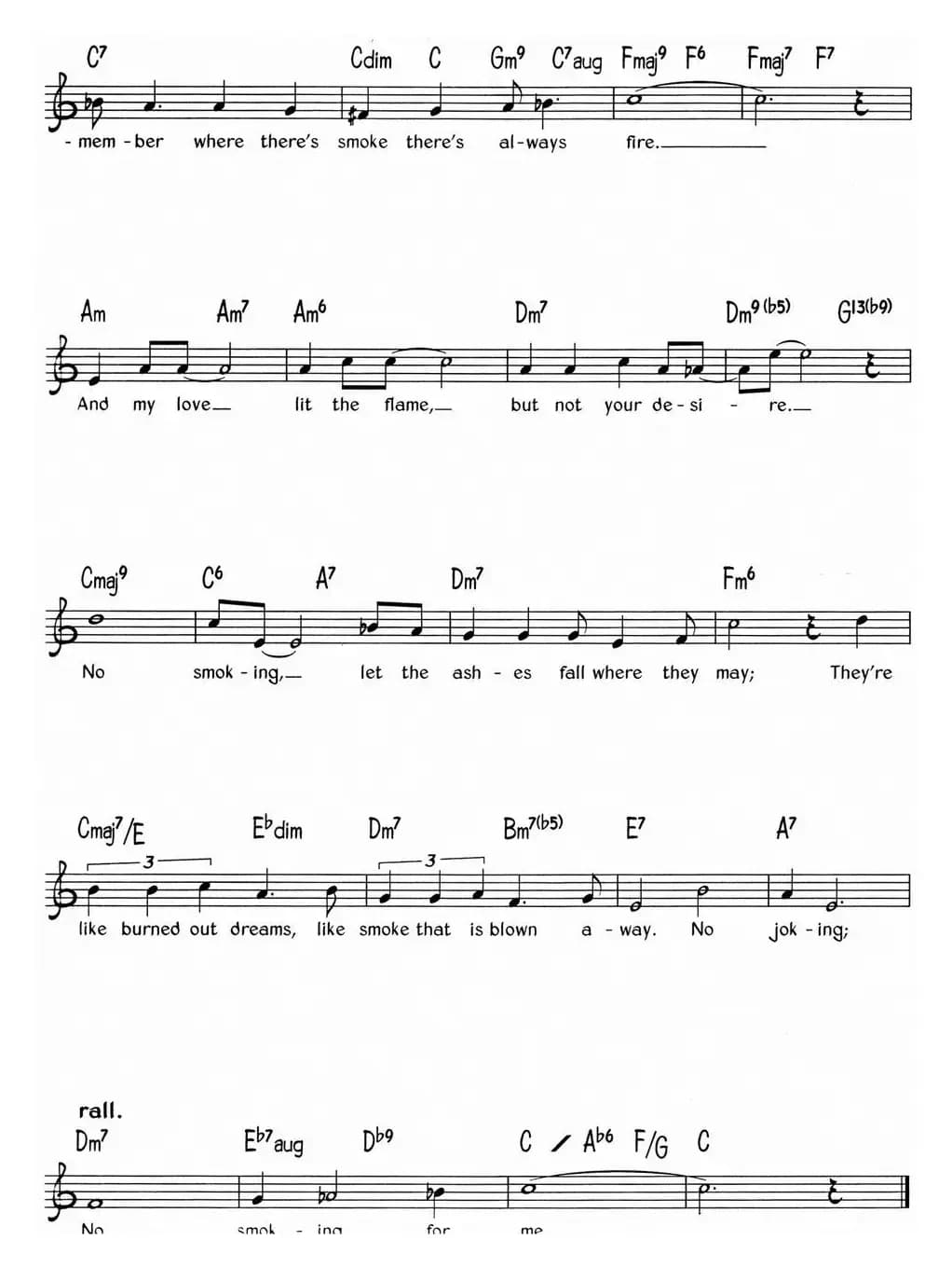 蓝调音乐：No Smoking