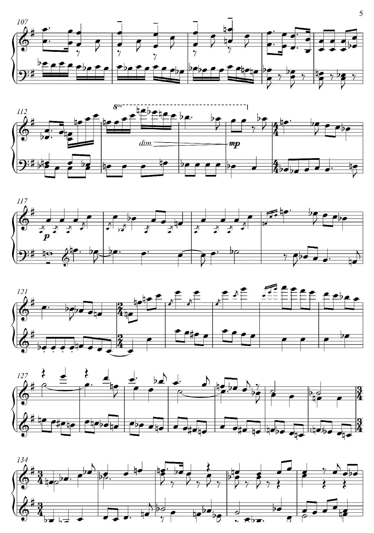 第22钢琴奏鸣曲“信仰”Piano Sonata No`22（四个乐章）