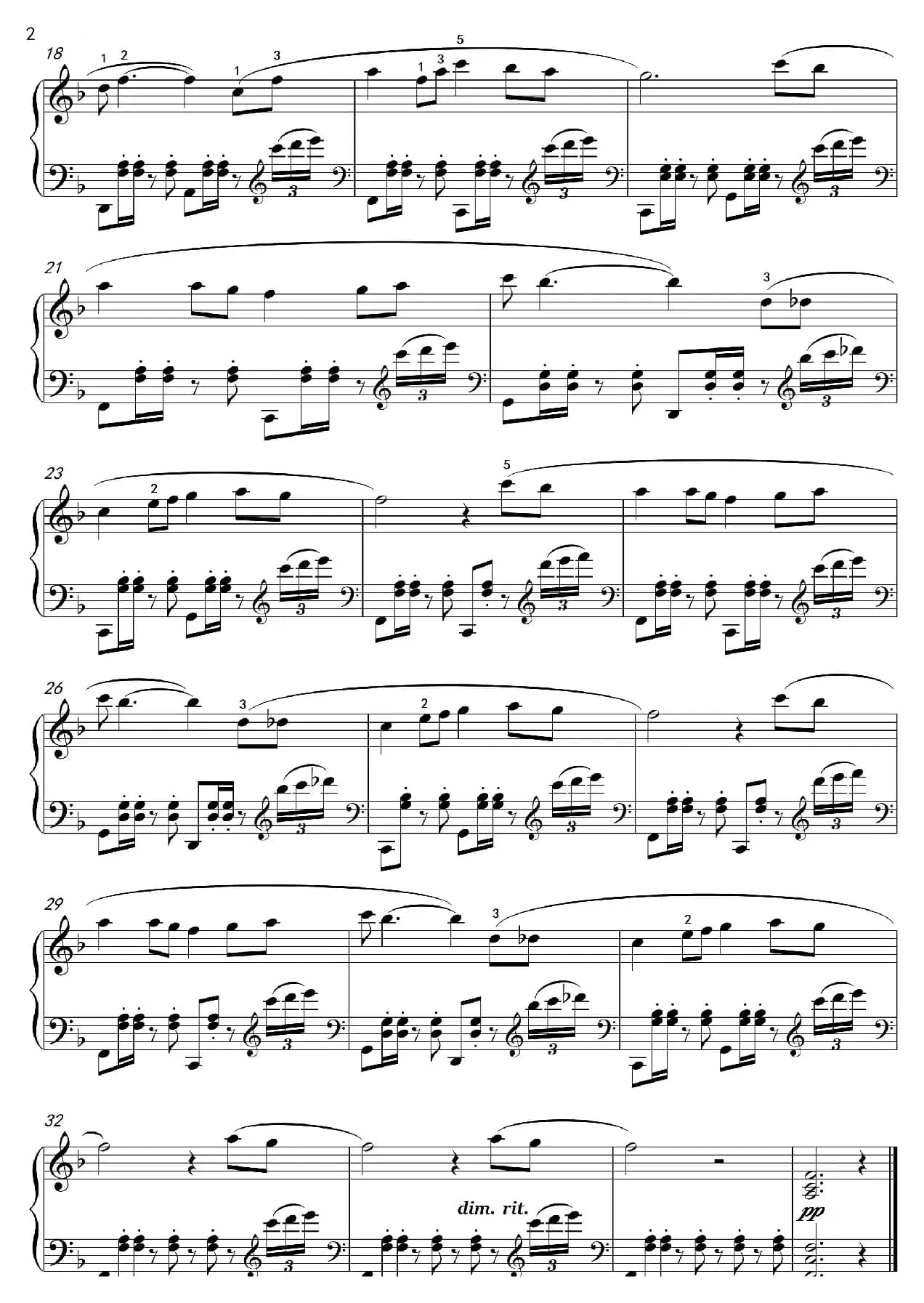 红河谷（沈建国钢琴版）