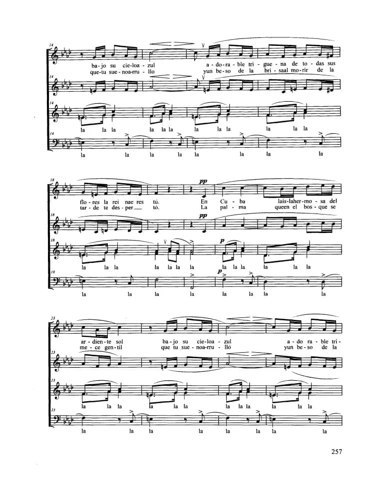 T  U（合唱 正谱）