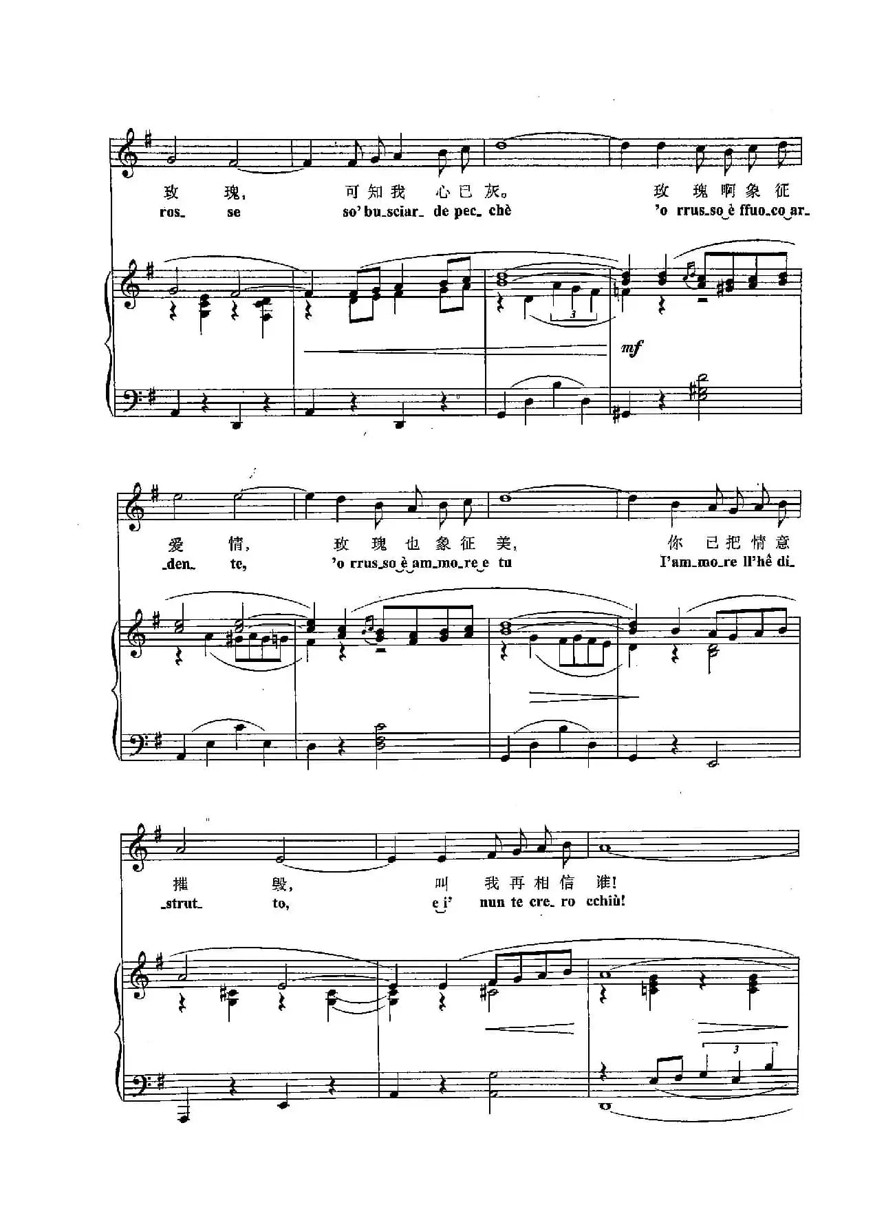 ​[意]27红玫瑰（正谱）
