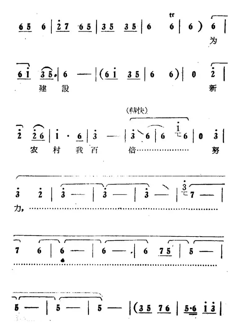 展翅高飞（电影版《朝阳沟》选段、银环独唱、女声伴唱）