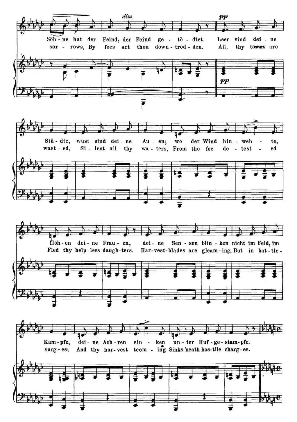 Chopin-17 Polish Songs Op.74,No.17(Polens Grabgesang. Poland's Dirge.)(钢琴伴奏谱)