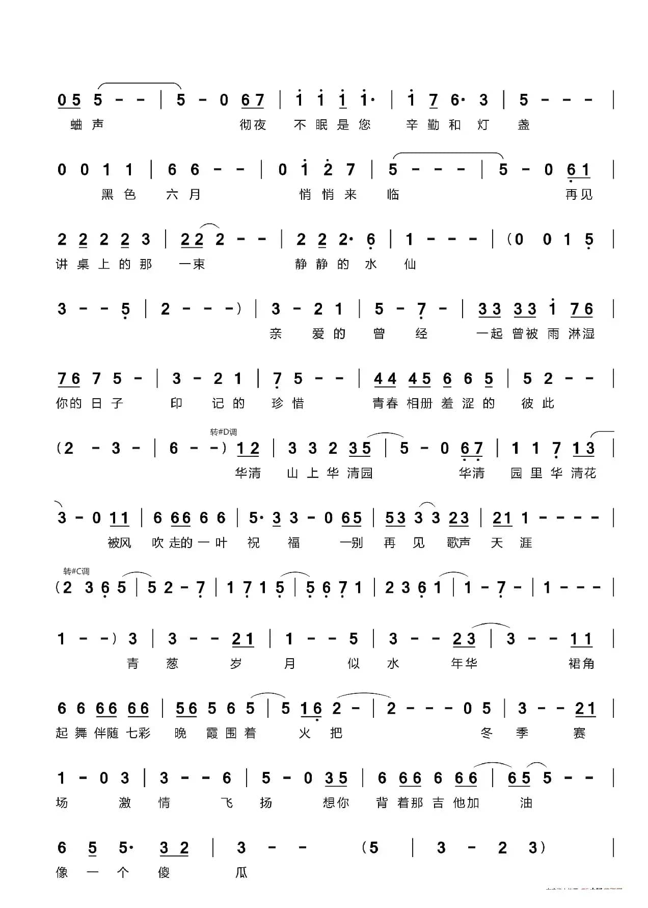 孙和超 - 云南华清花