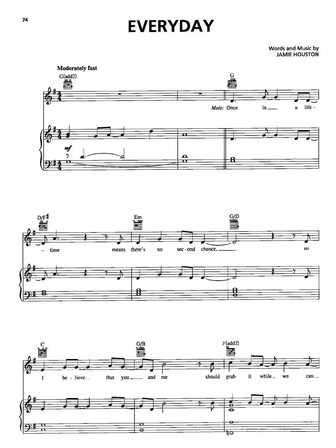 [美]Everyday（正谱）