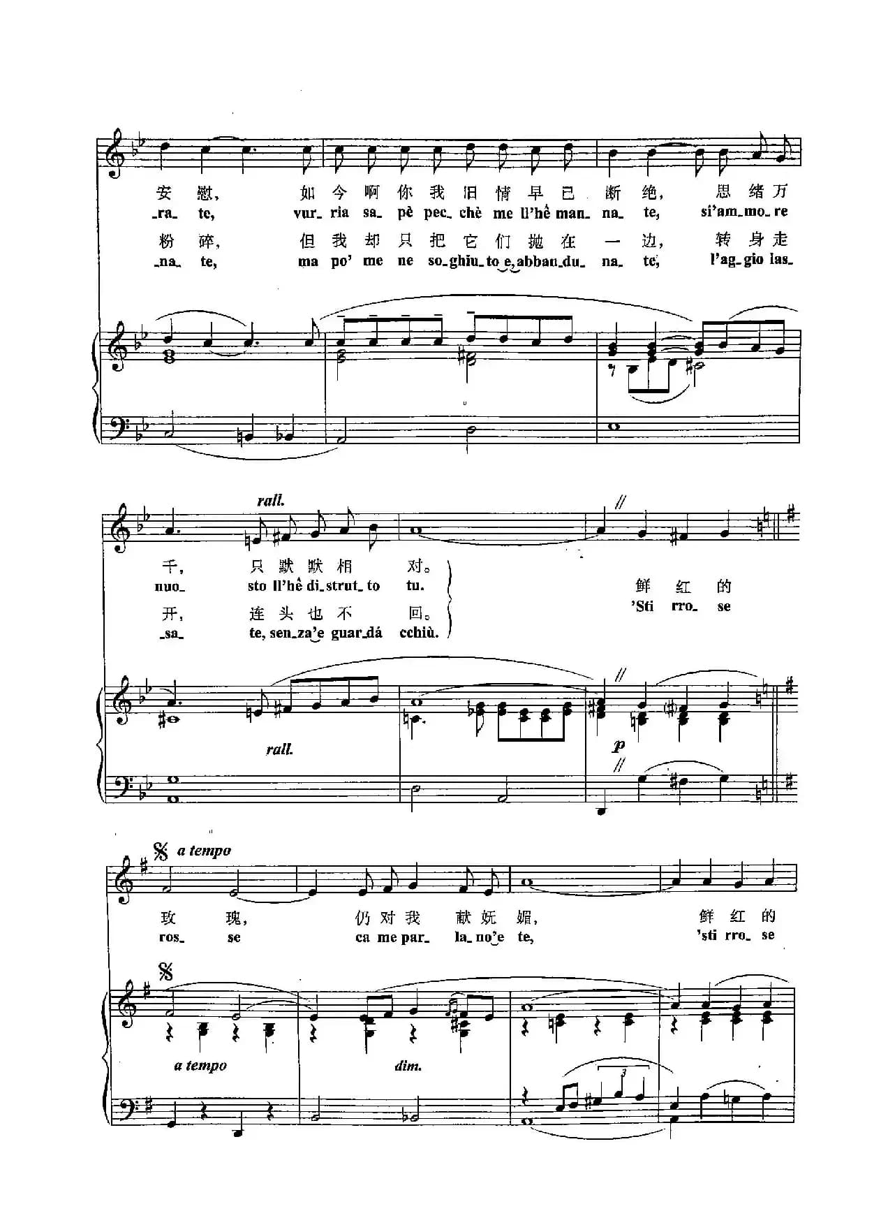 ​[意]27红玫瑰（正谱）