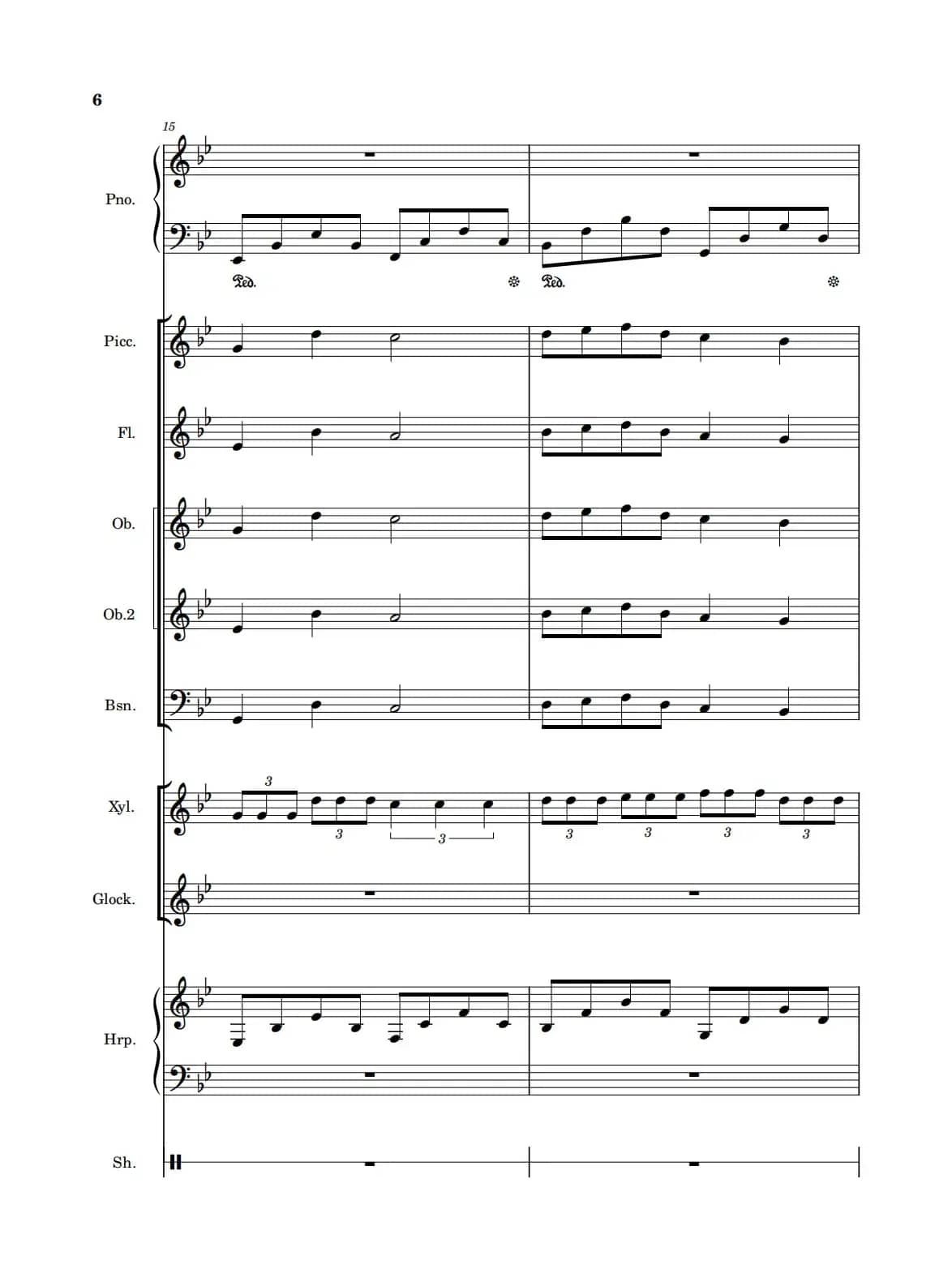 雪之梦（管弦乐版）