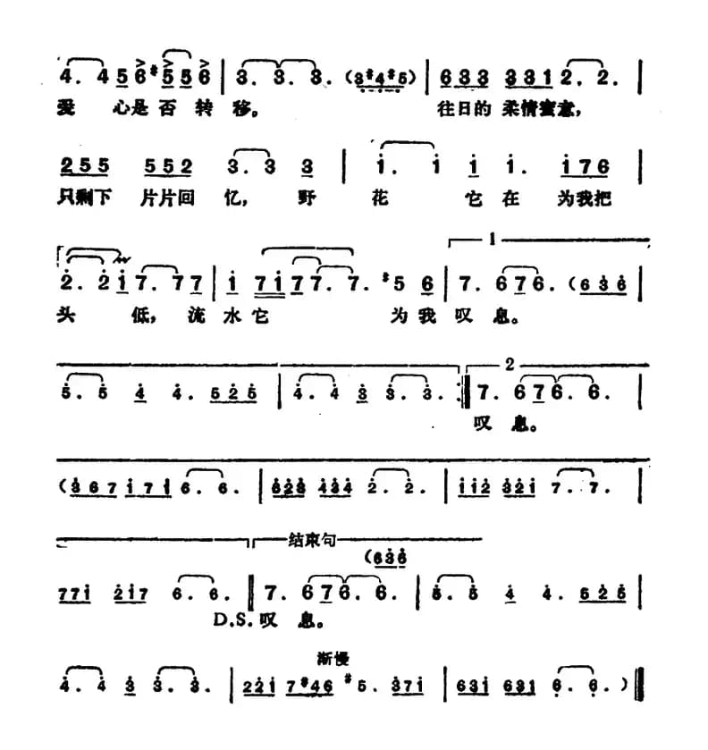 是否(林煌坤词 猪俁公章曲)