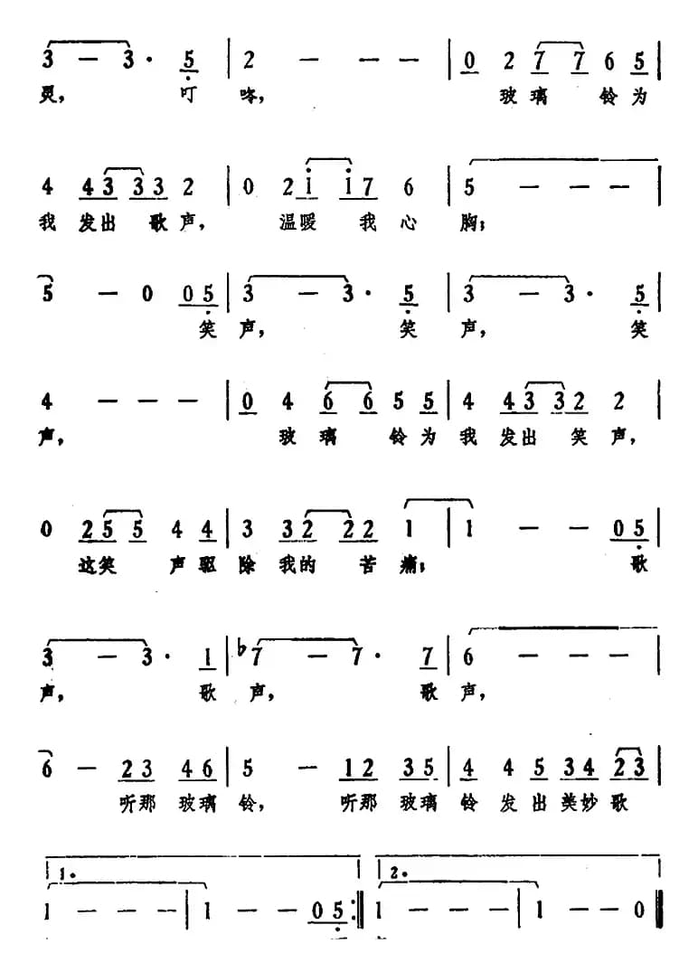 [波多黎各]玻璃铃 