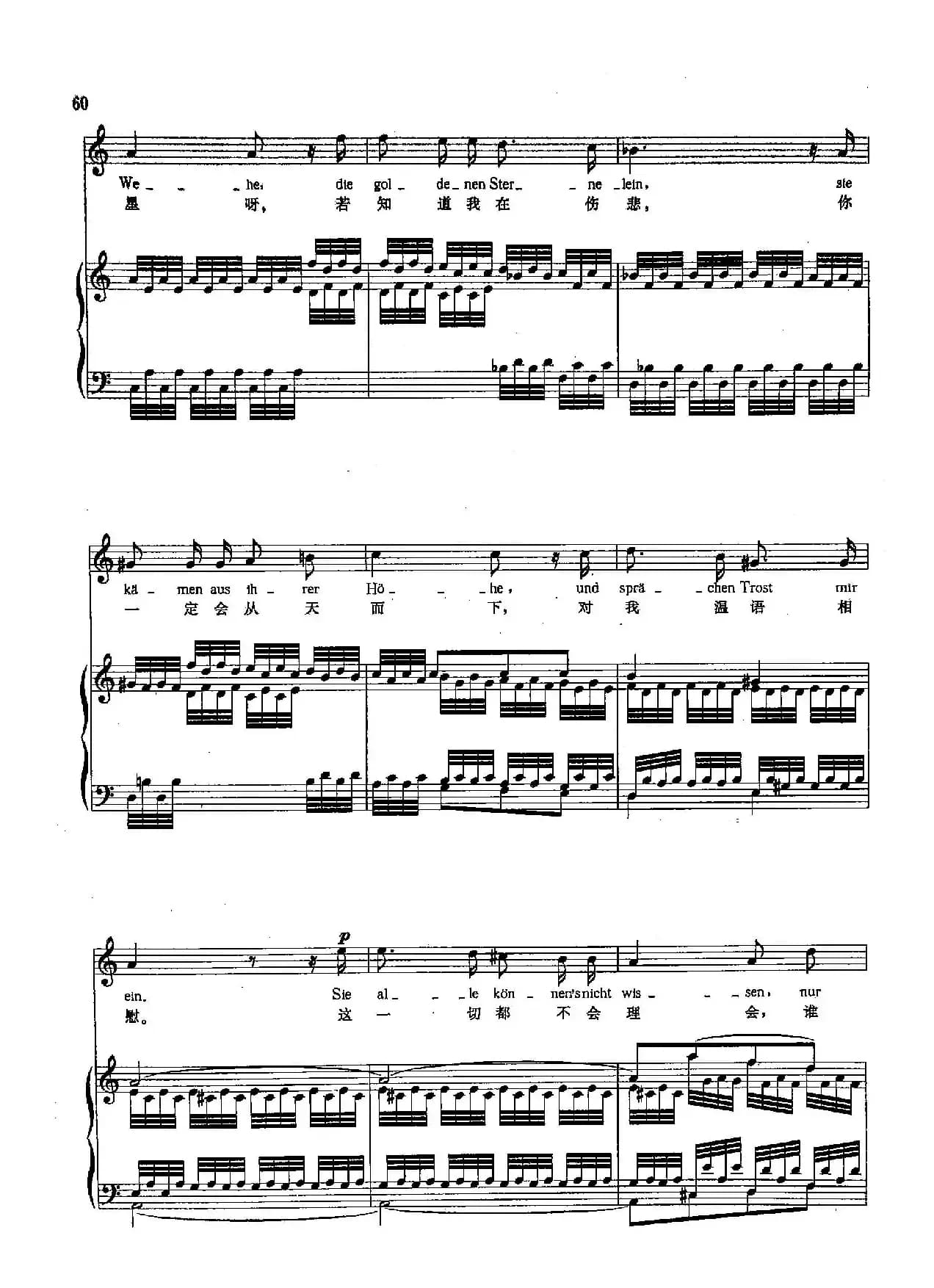 [德]20如果小小花儿能体会（正谱）