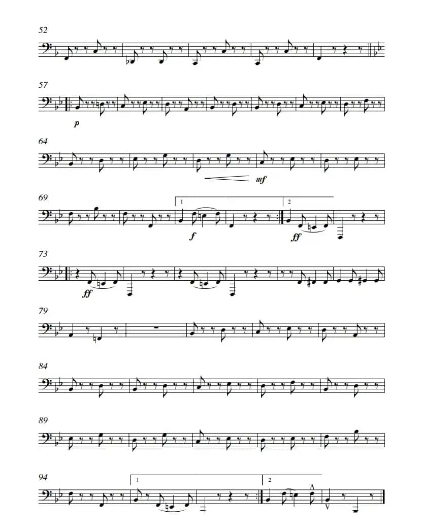 苏萨-华盛顿邮报（铜管五重奏）