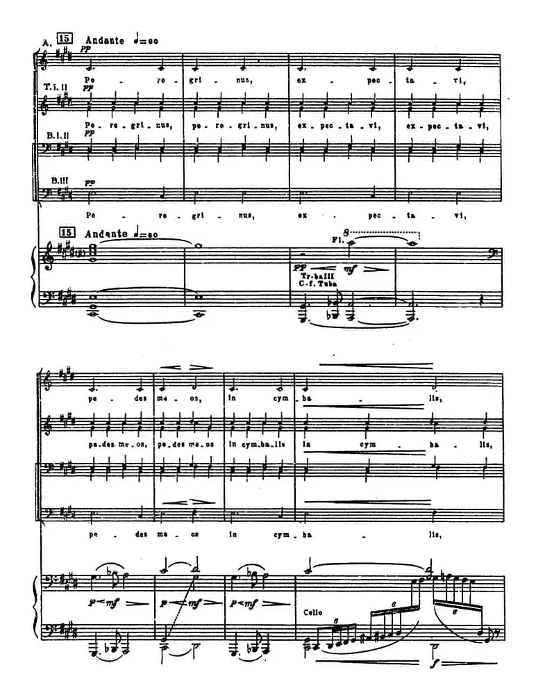 3.十字军占领普斯科夫城(选自大合唱《亚历山大·涅夫斯基》、正谱)