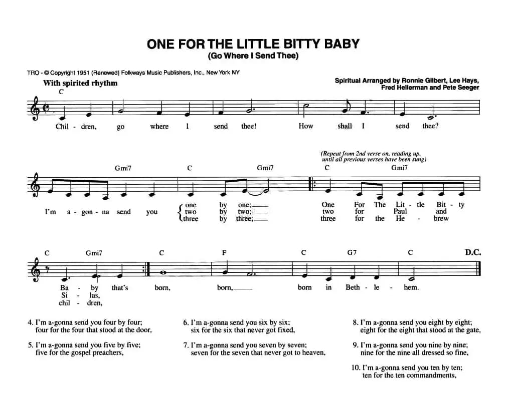 ONE FOR THE LITTLE BITTY BABY