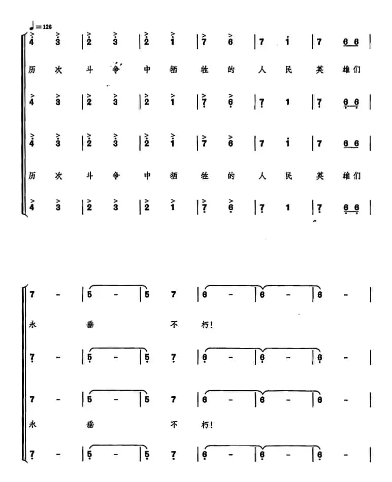 纪念碑（选自音乐舞蹈史诗《复兴之路》）