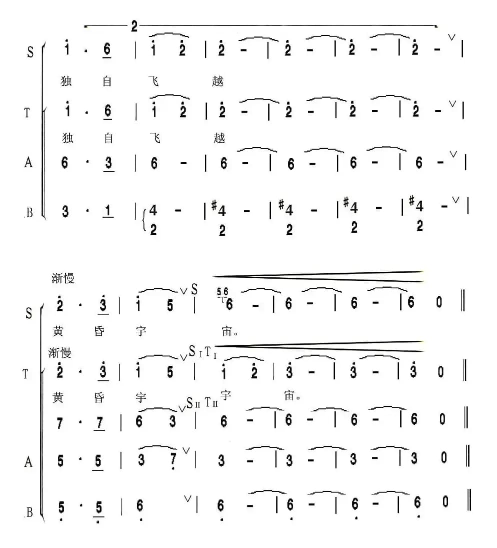 英雄（陈虹词 徐沛东曲）