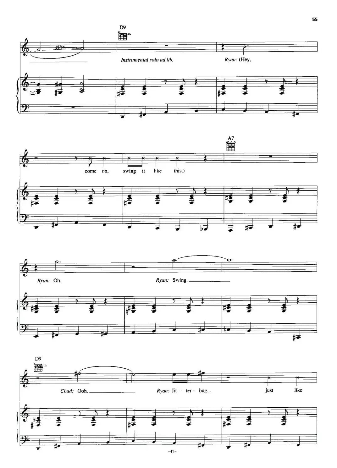 [美]I Don't Dance（我不跳舞）（正谱）