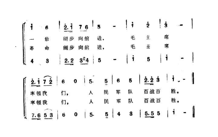 我们是工农子弟兵（全军第三届运动会歌舞选曲）
