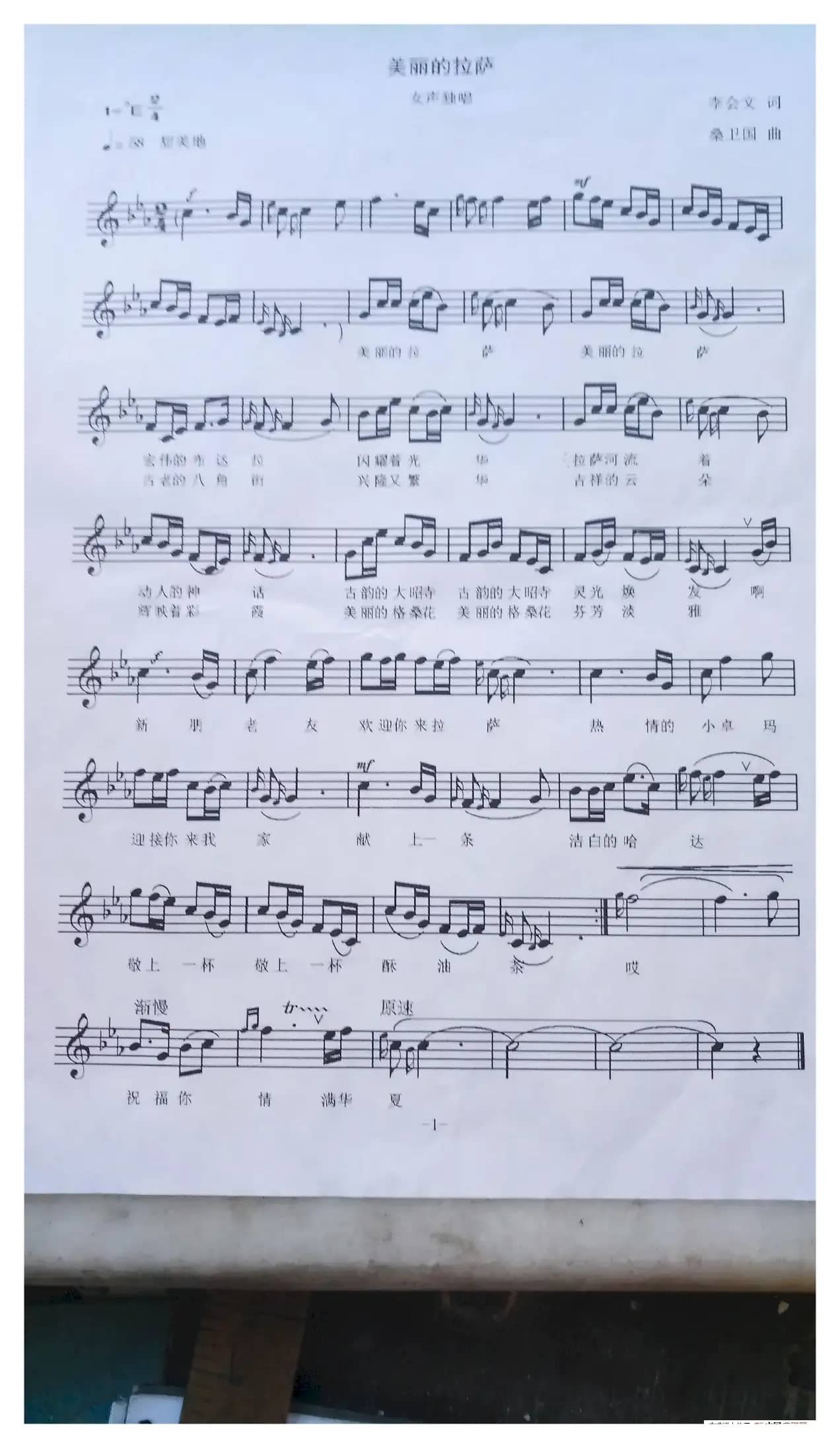 美丽的拉萨（朱琳）