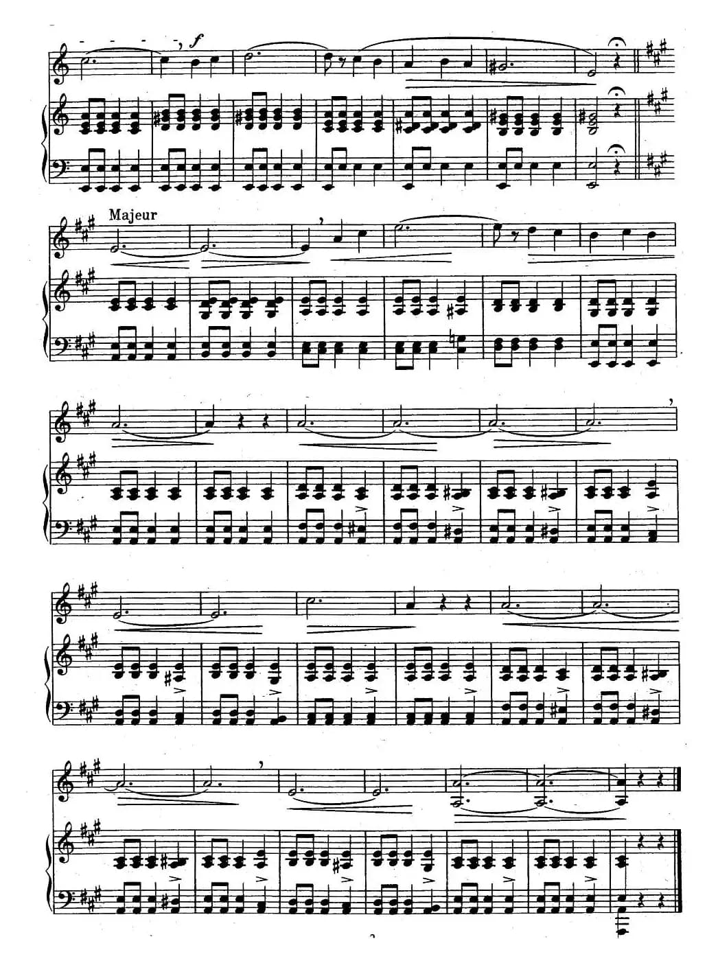 J·孔空中声部练习曲-第六首（正谱）