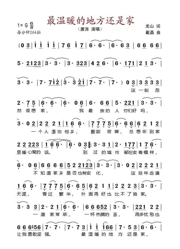 最温暖的地方还是家