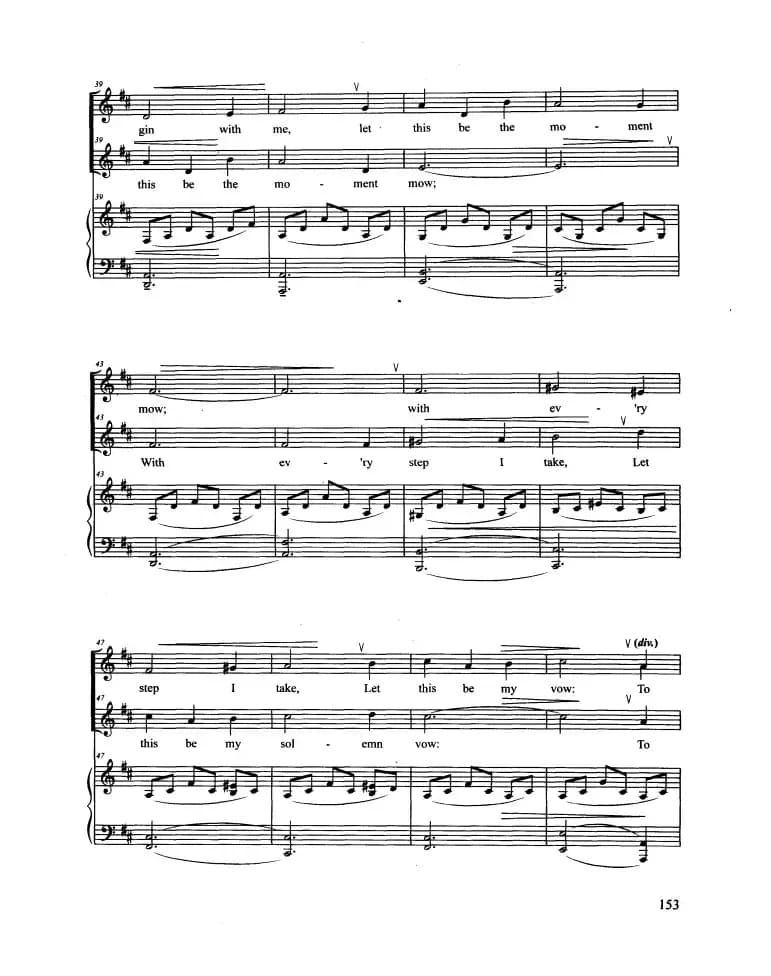 Let There Be Peace on Earth（合唱 正谱）