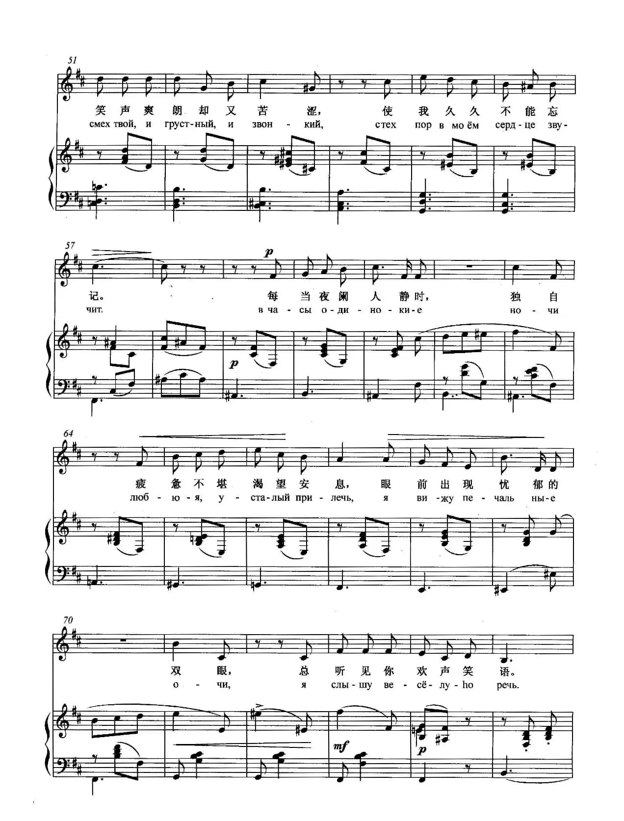 [俄]喧闹的舞会上（正谱）