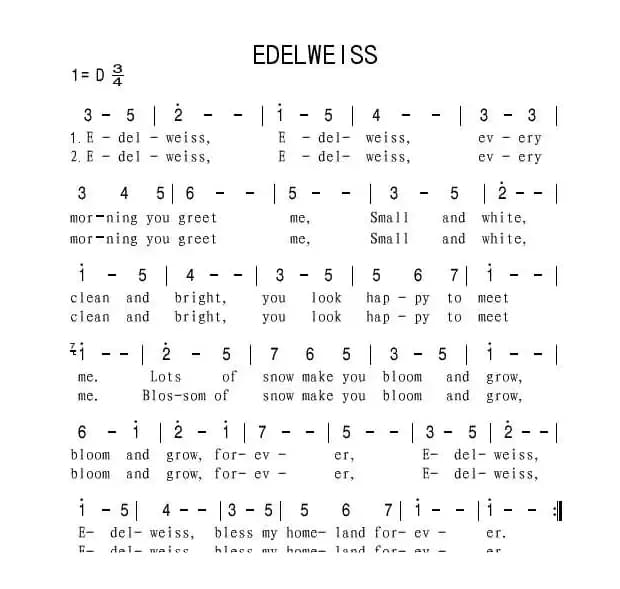 [美]Edelweiss（雪绒花）