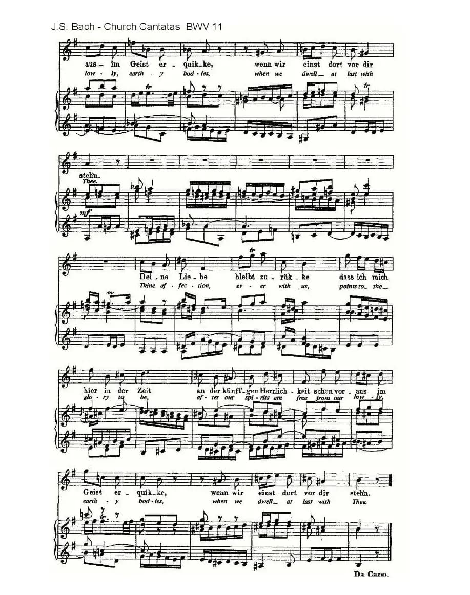 Lobet Gott in Seinen Reicben(颂扬上帝)