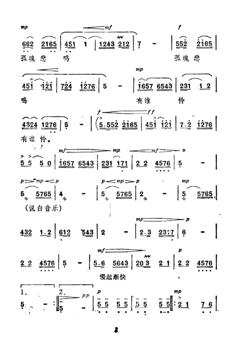 [秦腔]《祝福》唱腔选：序曲