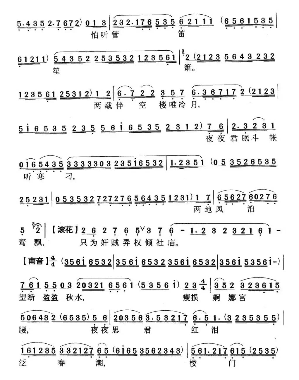 [粤曲]香君守楼 
