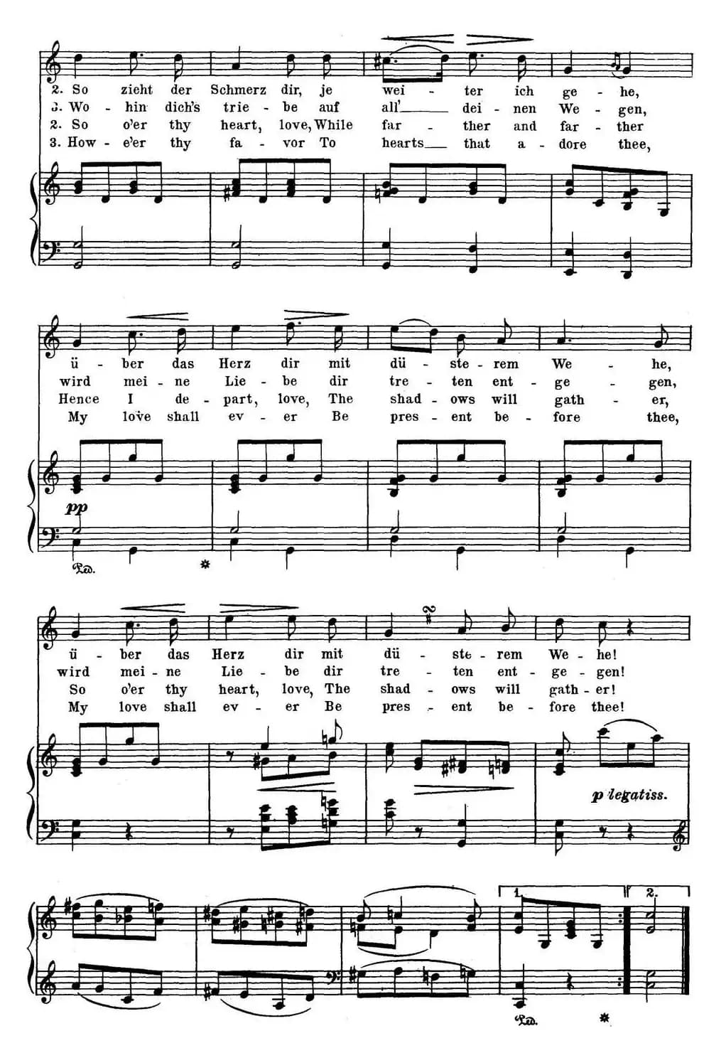 Chopin-17 Polish Songs Op.74，No.6（Mir aus den Blicken！Go thou，and haste thee！）（钢琴伴奏谱）