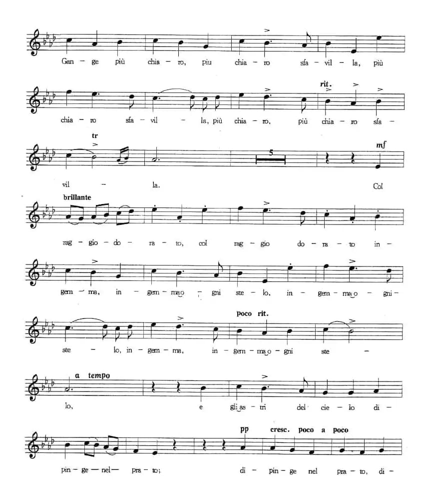 恒河上太阳升起（五线谱）