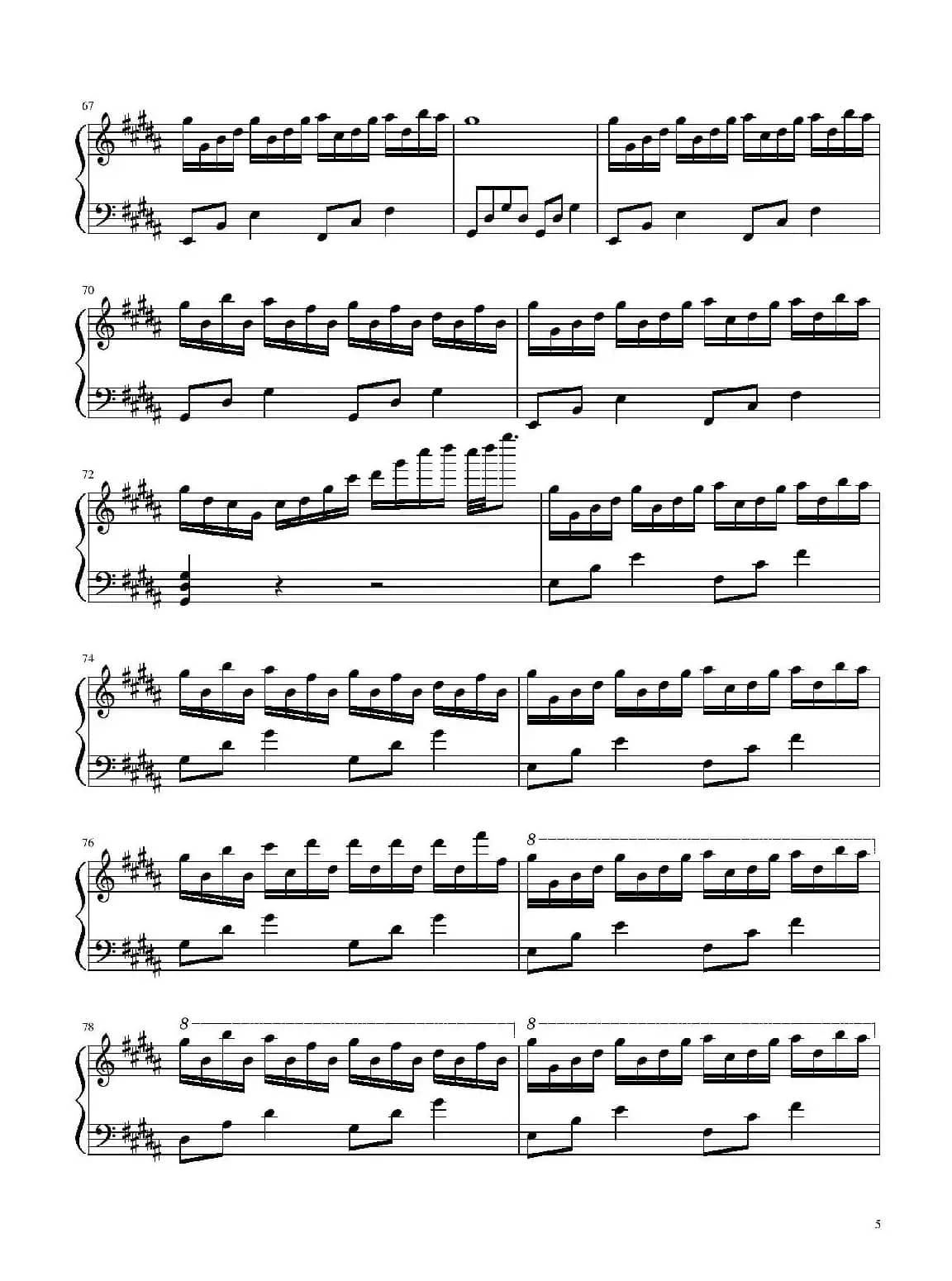 Flower Dance(花之舞)【DJ Okawari】(BiBiPiano钢琴版)