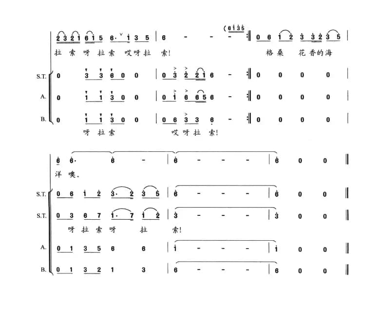 格桑花香（陈光林词 吕远曲）