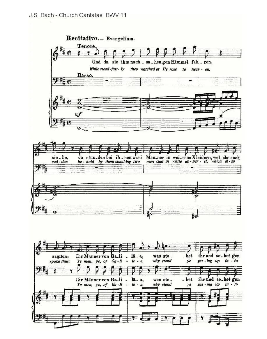 Lobet Gott in Seinen Reicben(颂扬上帝)