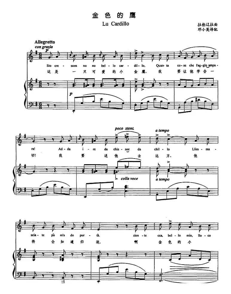 金色的鹰（正谱）