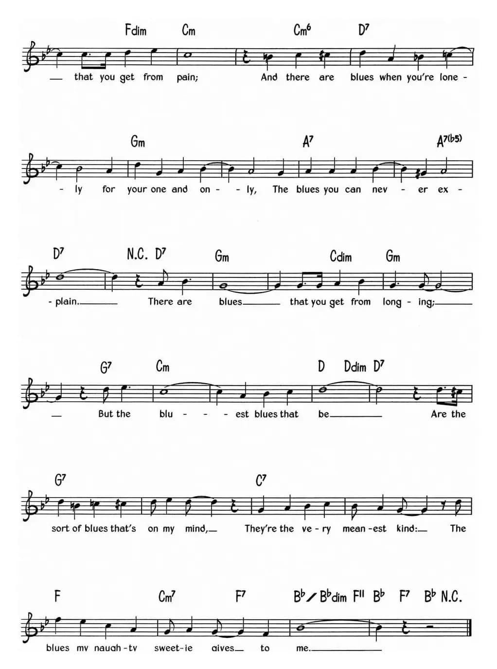 蓝调音乐：Blues My Naughty Sweetie Gives To Me