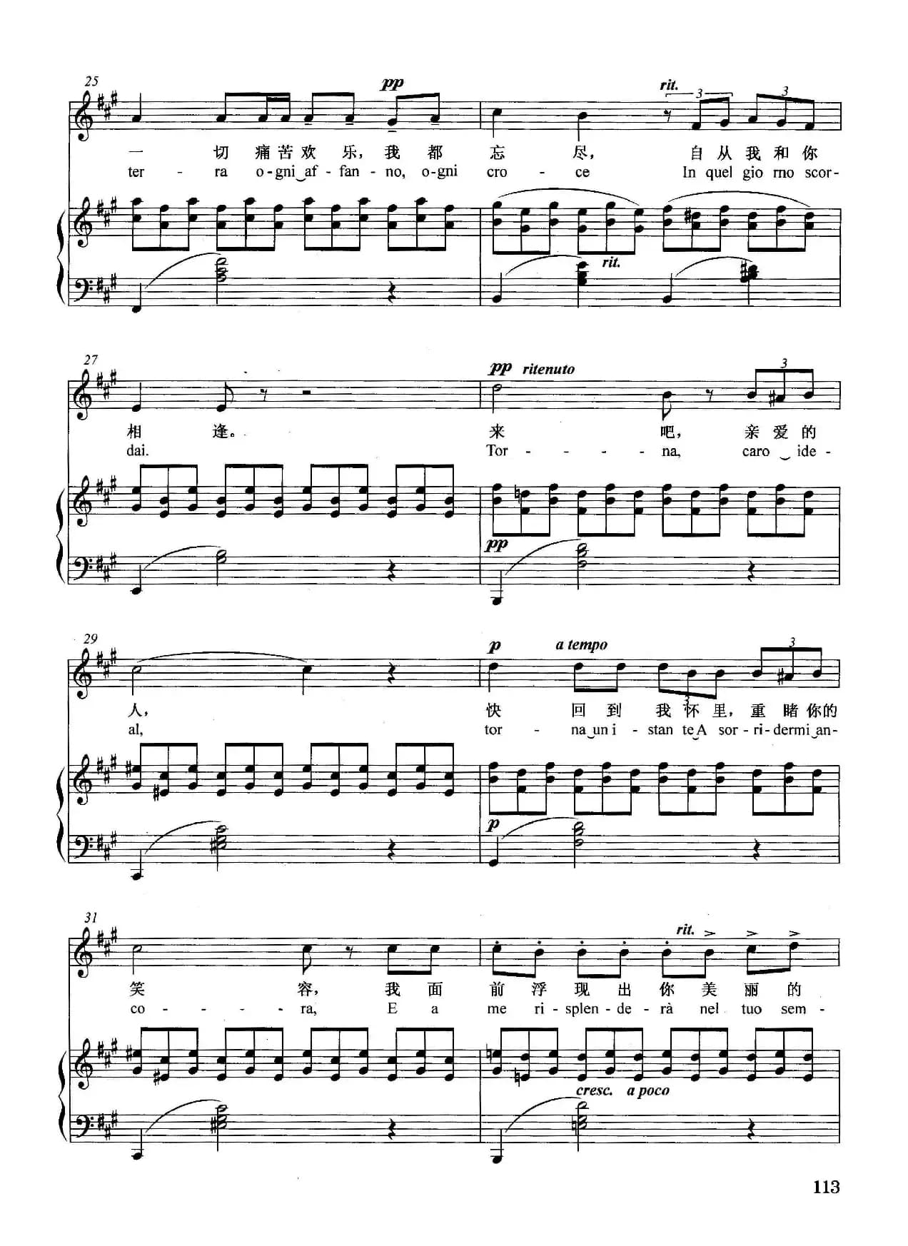 [意]理想佳人（正谱）