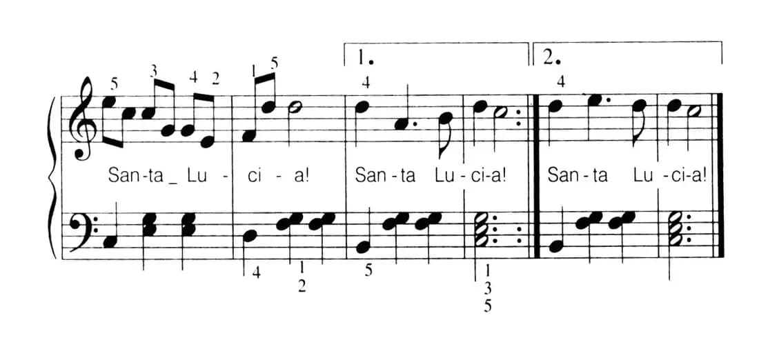 [意]Santa Lucia（桑塔·露琪亚）（弹唱谱）