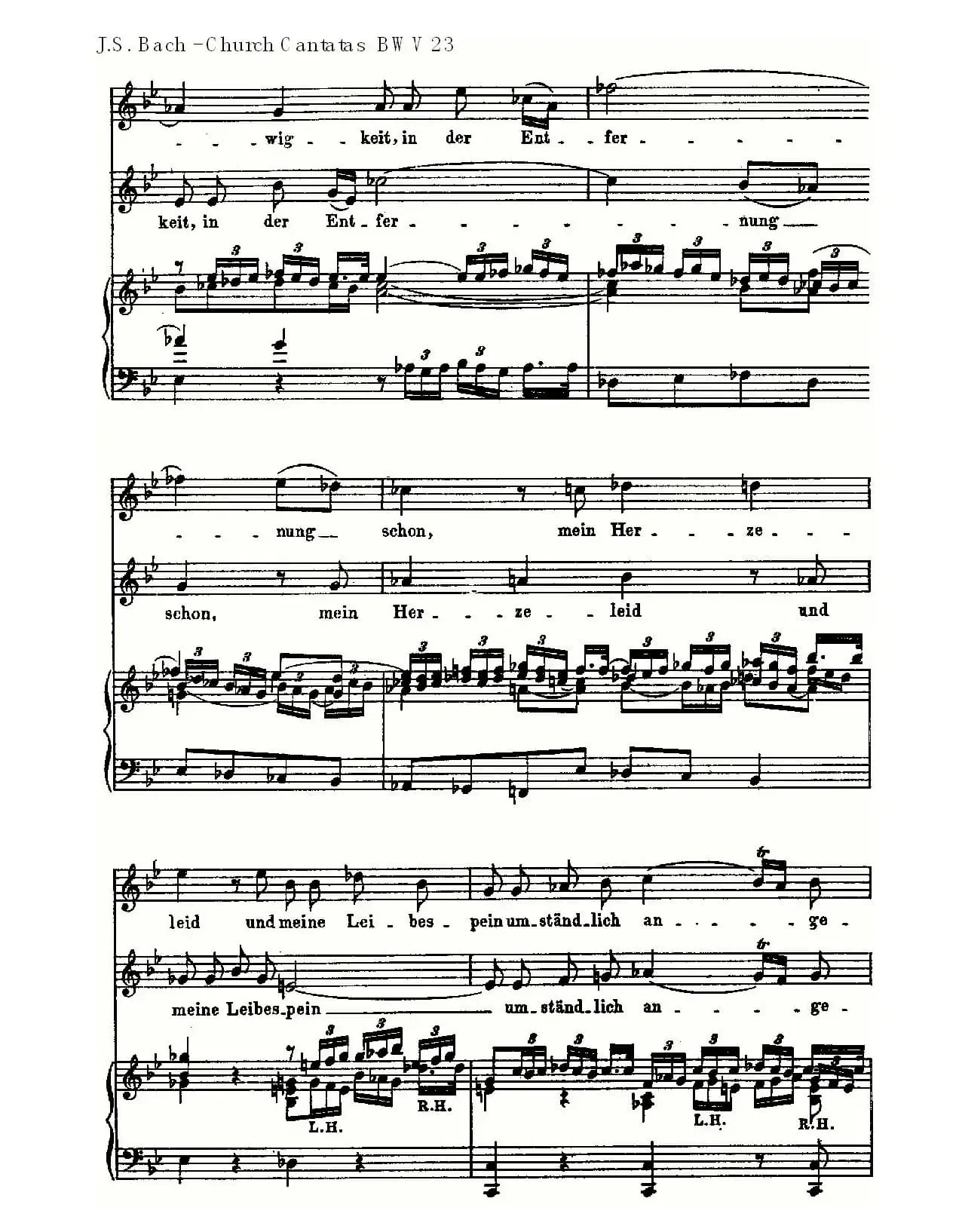 Du wahrer Gott und Davids sohn(真正的上帝的大卫之子)